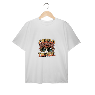 Nome do produto CAMISETA PLUS SIZE - CABELO TROPICAL