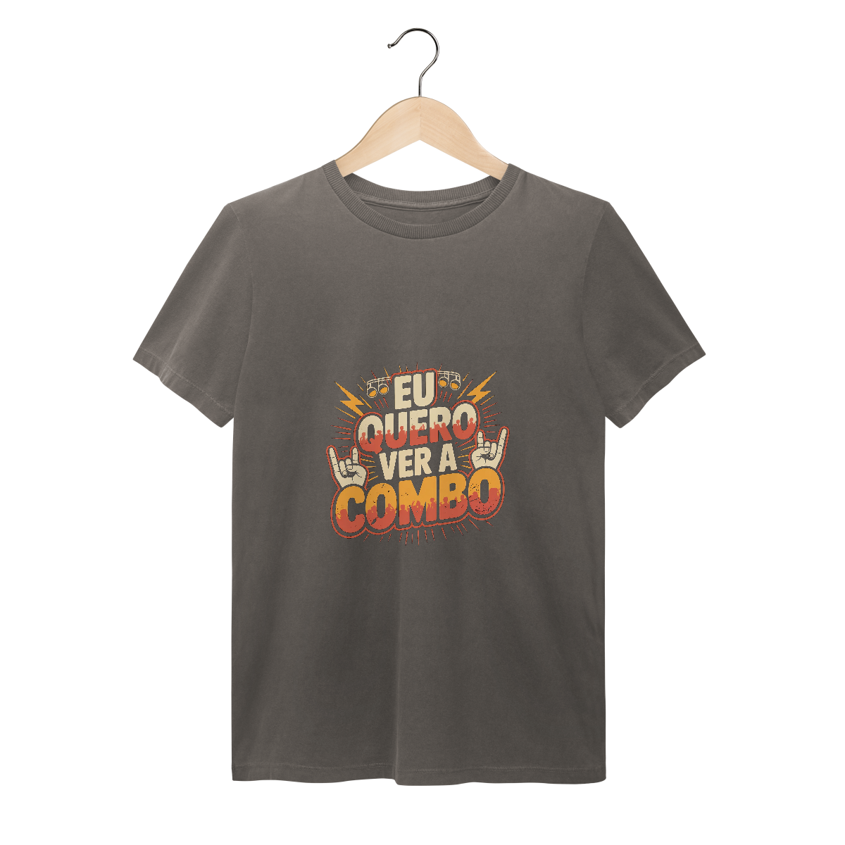 Nome do produto: CAMISETA ESTONADA - EU QUERO VER A COMBO