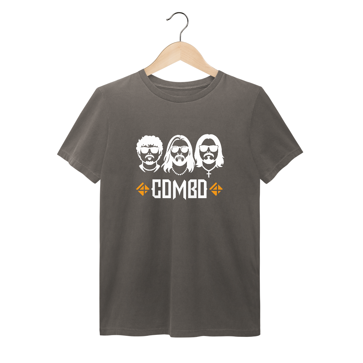 Nome do produto: CAMISETA ESTONADA - AVATARES MINIMALISTAS