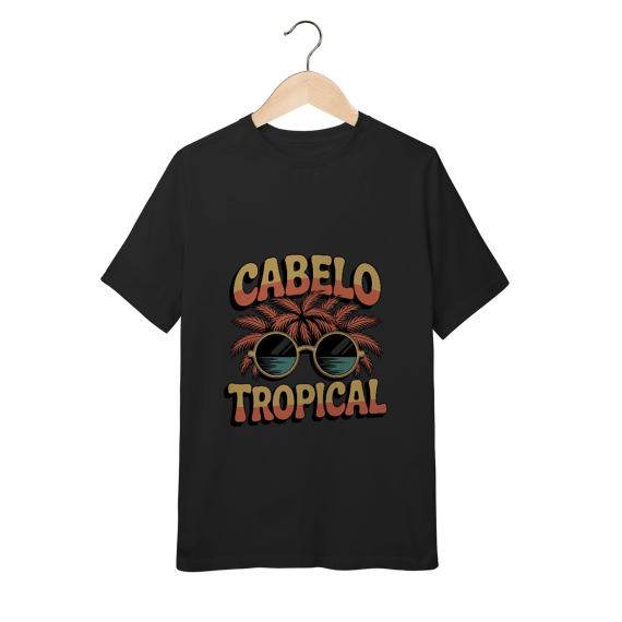 CAMISETA INFANTIL - CABELO TROPICAL