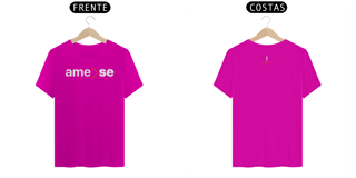Nome do produto Camiseta Ame-SE 