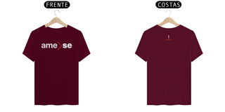 Nome do produto Camiseta Ame-SE 