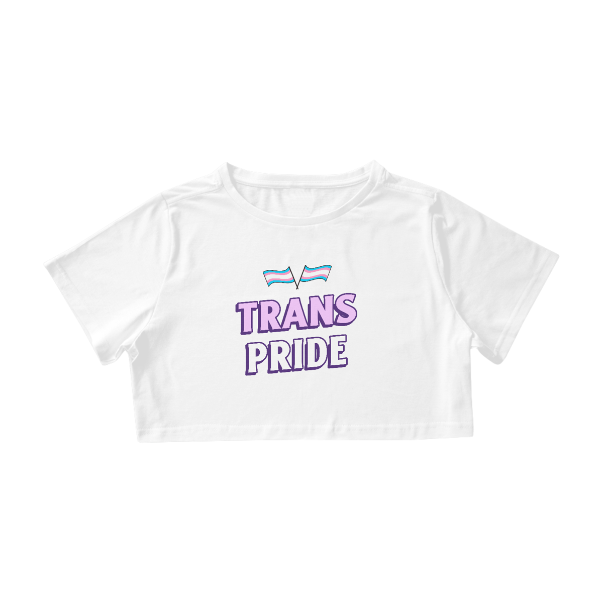 Nome do produto: CROPPED TRANS PRIDE