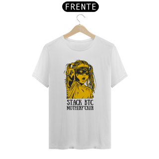 Nome do produto Camiseta Stack BTC Branca (Unissex)