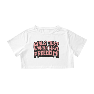 Cropped Girls Just Wanna Have Freedom