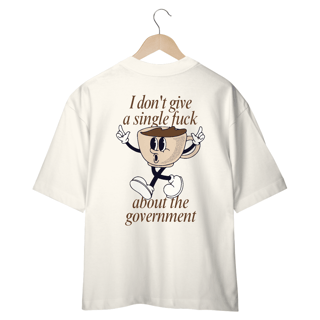 Nome do produto Oversized Don't Give a Single Fuck