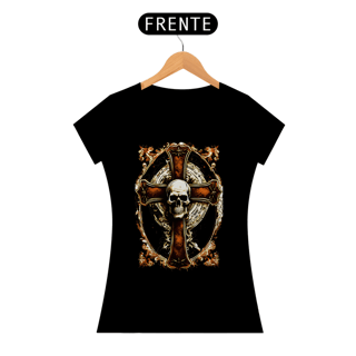 Nome do produto Lobo Branco Vip 2024 red cross skull feminina