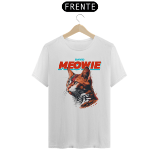 Nome do produto Camiseta Unissex - David Meowie