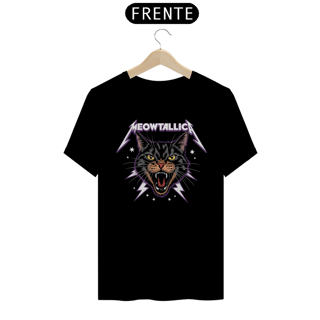 Nome do produto Camiseta Unissex - Meowtallica