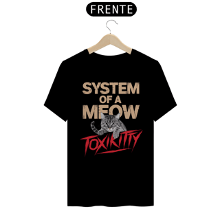 Nome do produto Camiseta Unissex - System of a meow