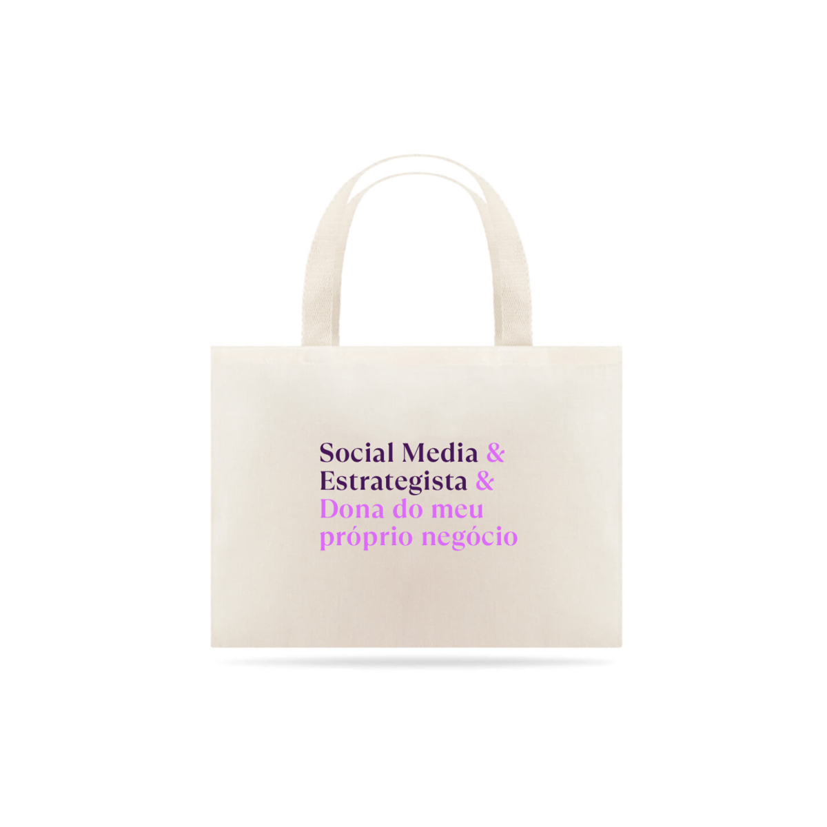 Nome do produto: ECO BAG Social Media 