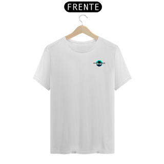 Nome do produto Camiseta Prime Unissex Branca - Coqueiro RTW Azul Discreta