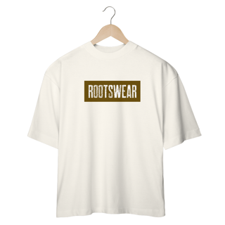 Nome do produto Camiseta Oversized Rootswear Unissex (Off-White)