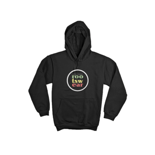 Nome do produto Moletom Canguru Unissex - Rootswear Redondo