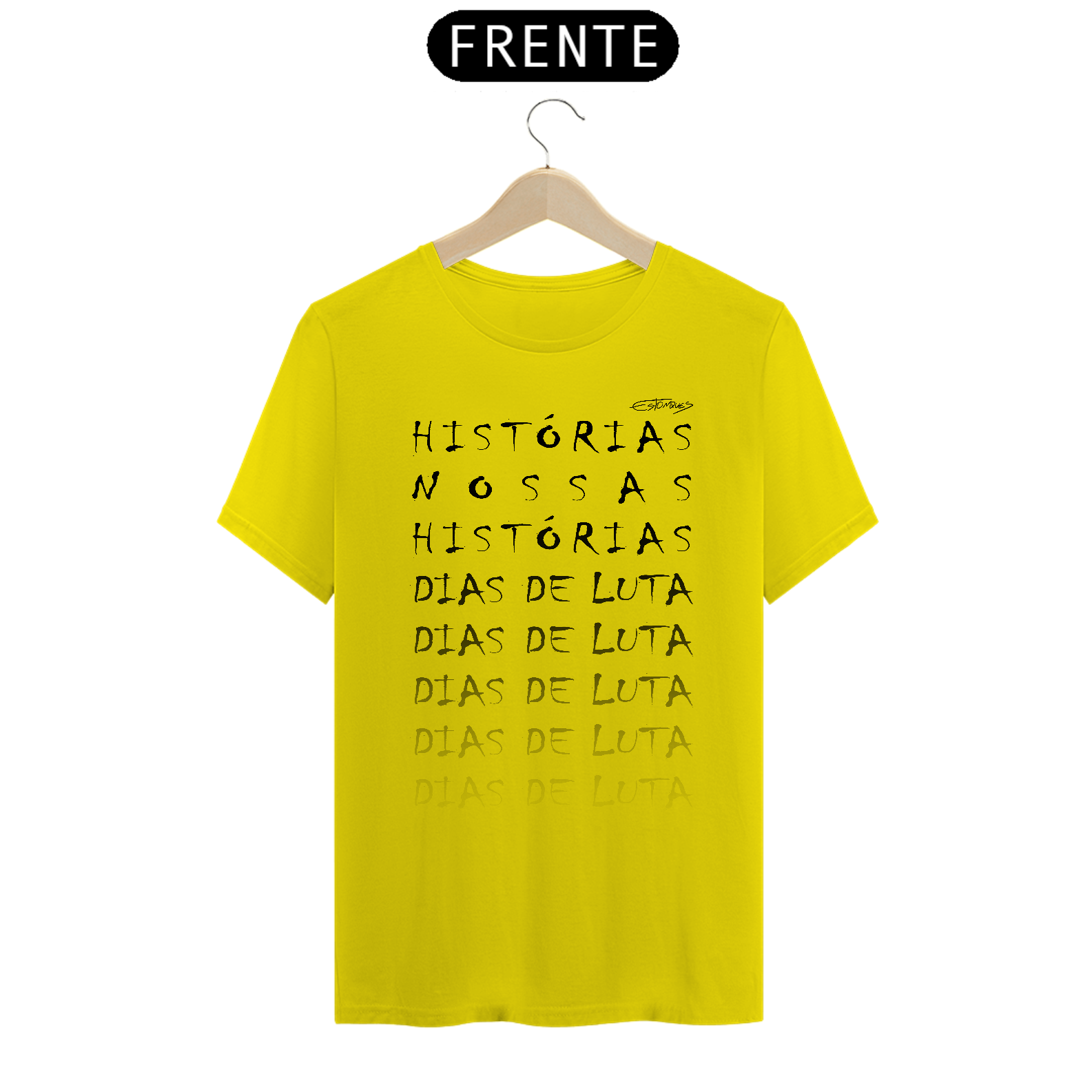 Camiseta Dias de Luta (Estampa Escura)