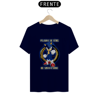 Camiseta Pelado e de Tênis Me Sinto o Sonic