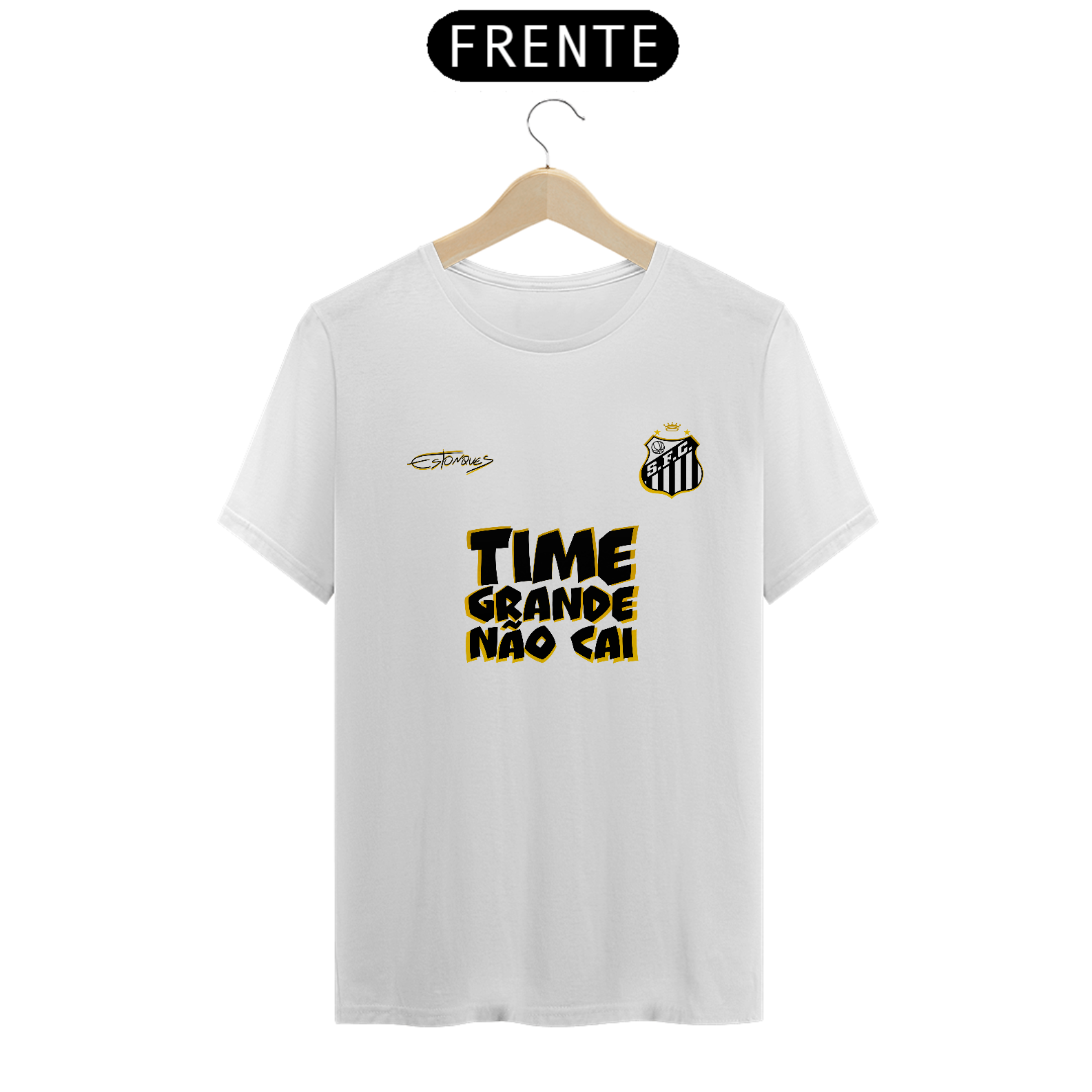 Camiseta Santos Time Grande Não Cai