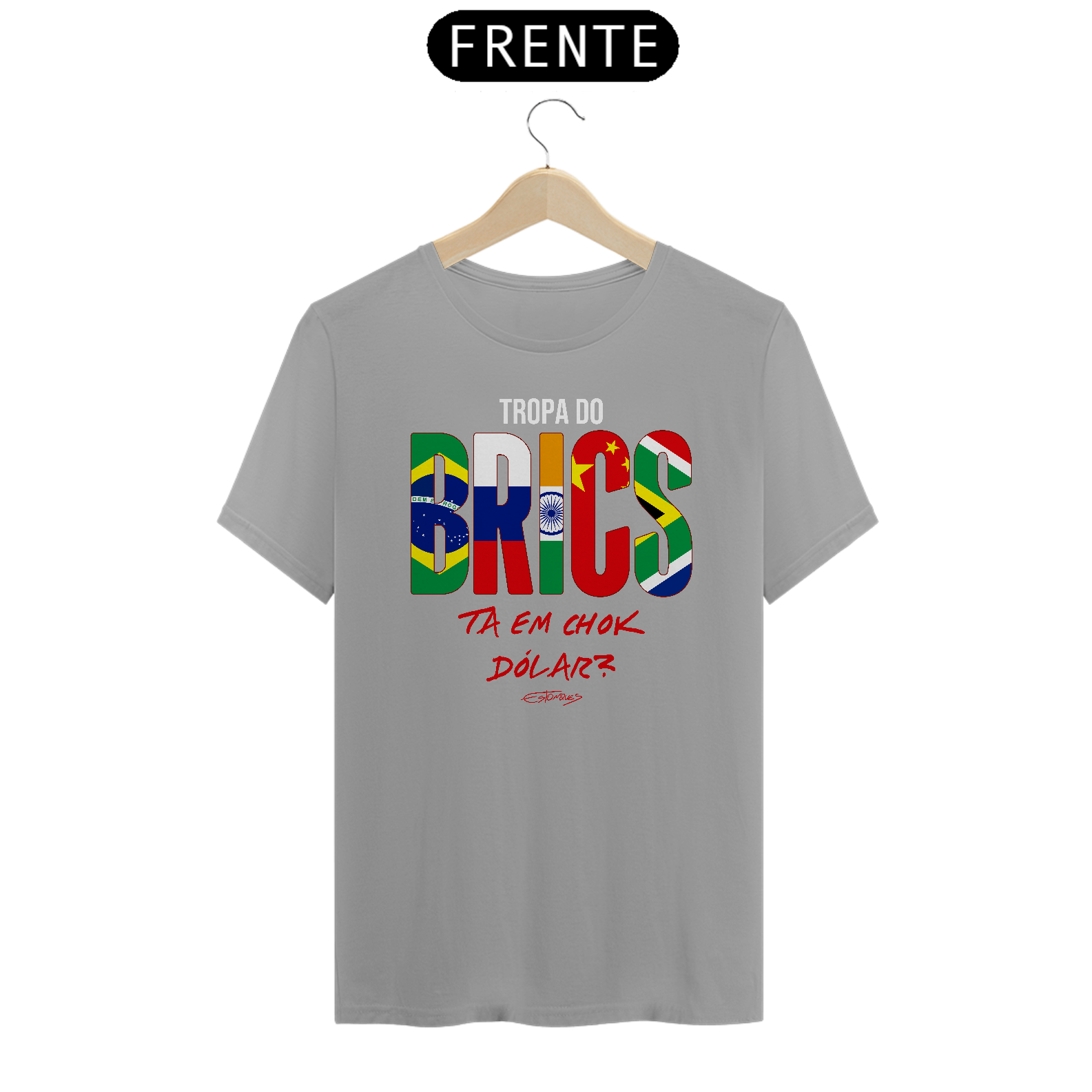 Camiseta Tropa do Brics