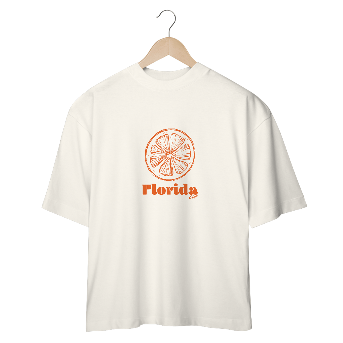 Nome do produto: Camiseta Oversized Florida Cup Logo