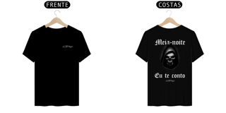 Camiseta Meia Noite Eu Te Conto