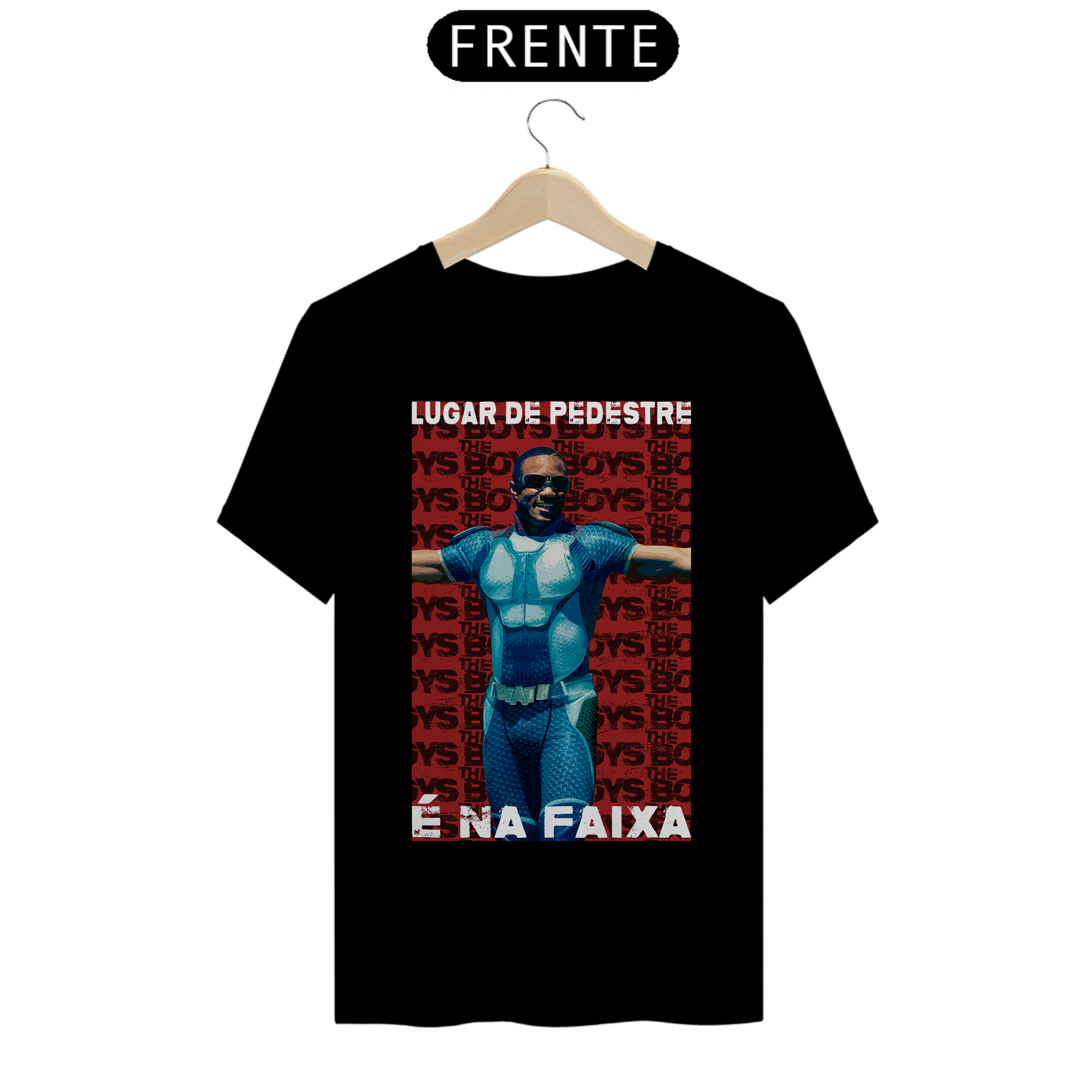 Camiseta Lugar de Pedestre (Trem Bala)