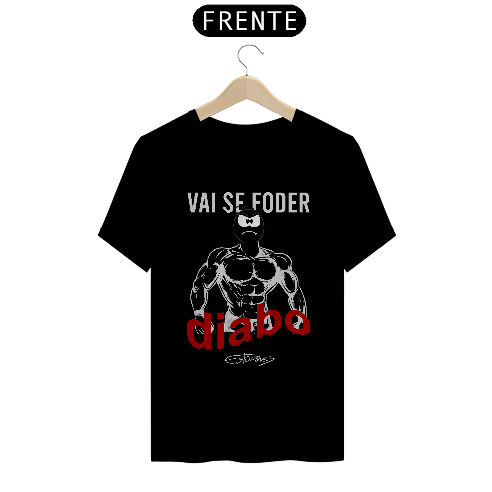 Camiseta Vai se Foder Diabo