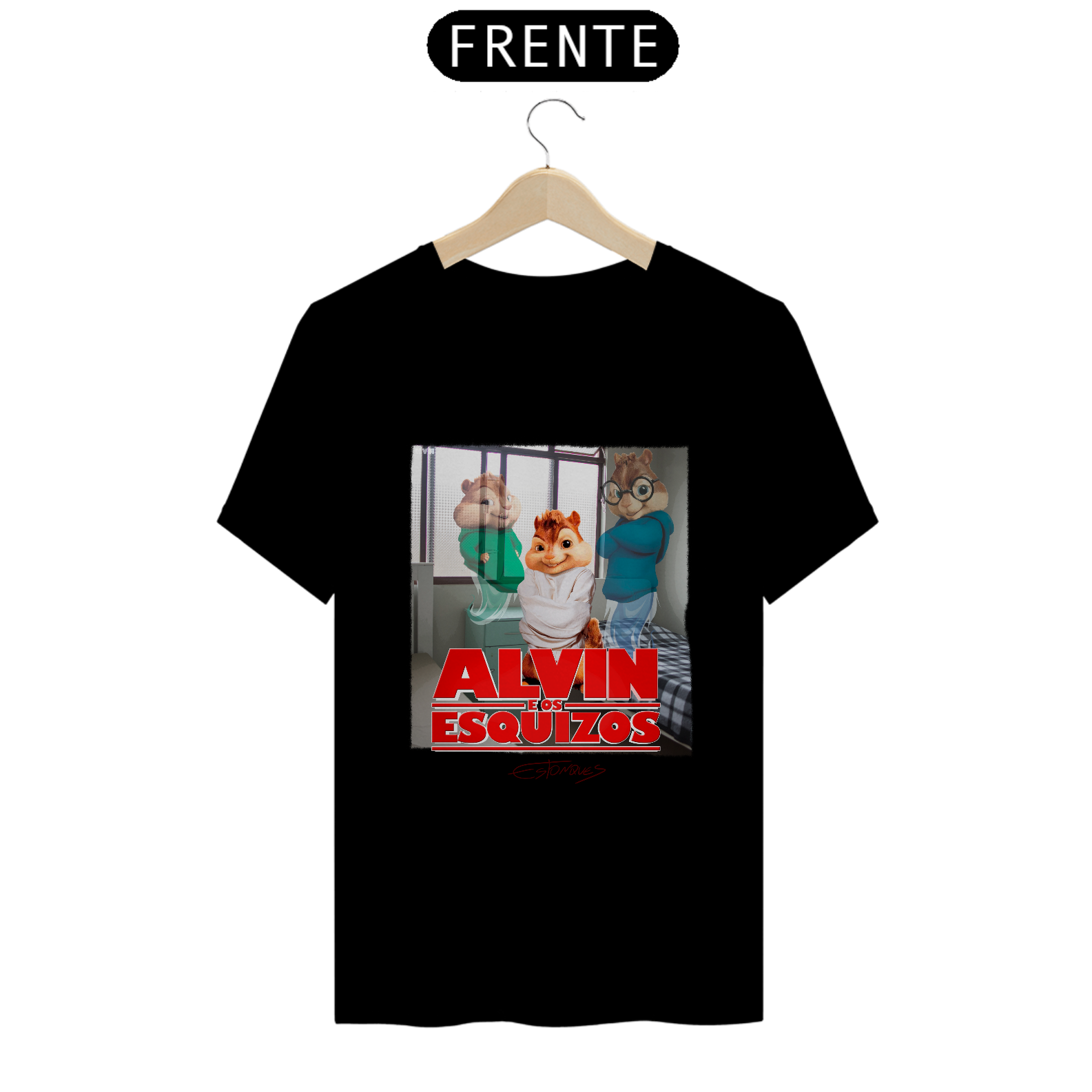 Camiseta Alvin e os Esquizos