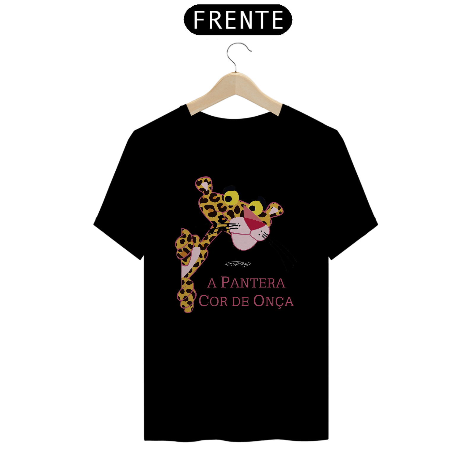 Camiseta Pantera Cor de Onça