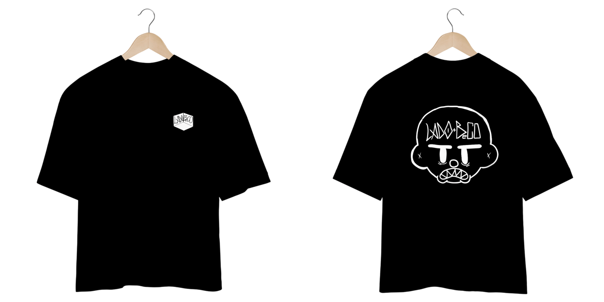 Nome do produto: Camiseta Oversized Lado Beco