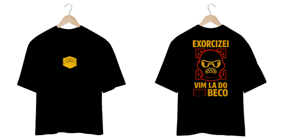 Camiseta Oversized Exorcizei Balaclava