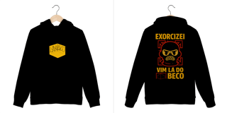 Nome do produto Moletom Lado Beco Exorcizei