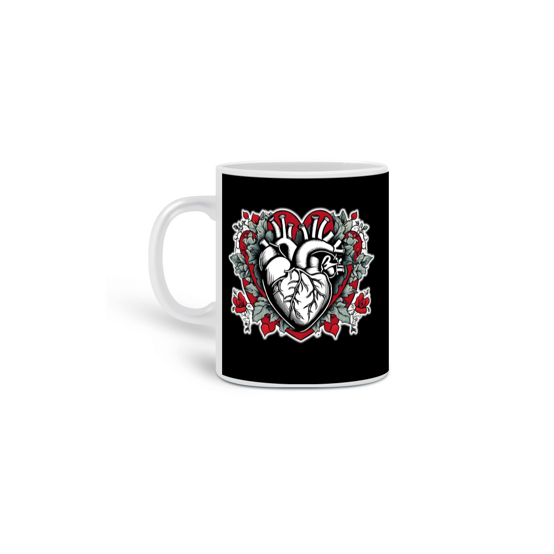 Nome do produto: Caneca Poison Heart