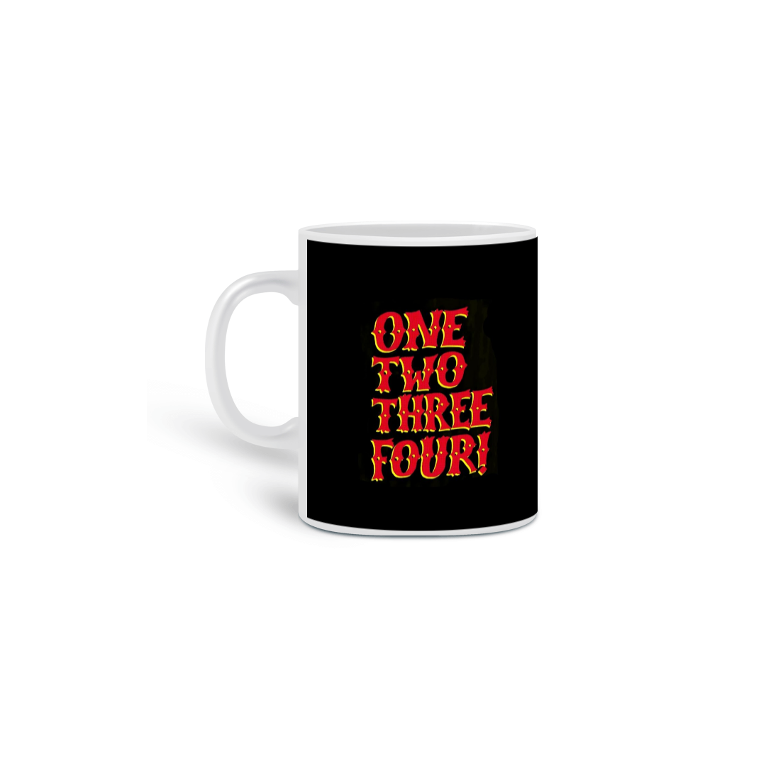 Nome do produto: Caneca One Two Three Four 