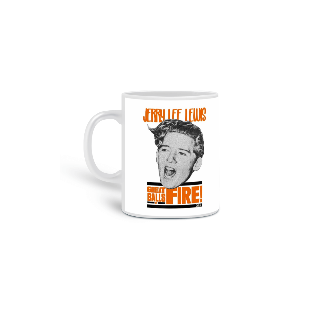 Nome do produto: Caneca Jerry Lee Lewis