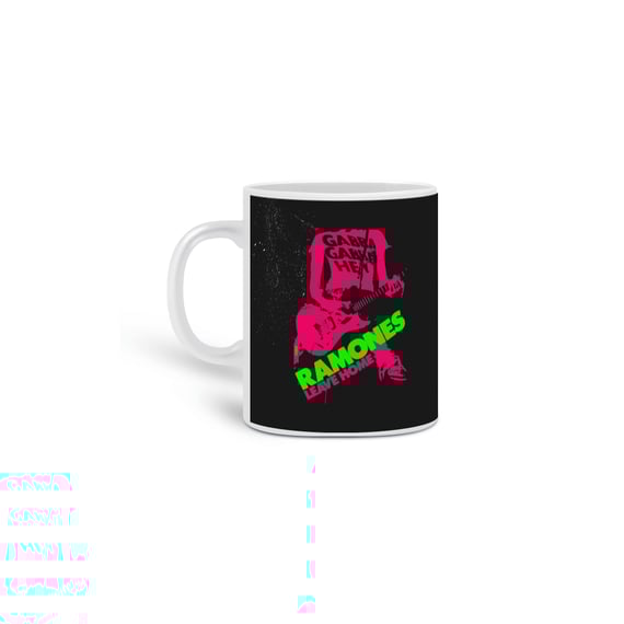 Caneca Ramones Gabba Gabba Hey