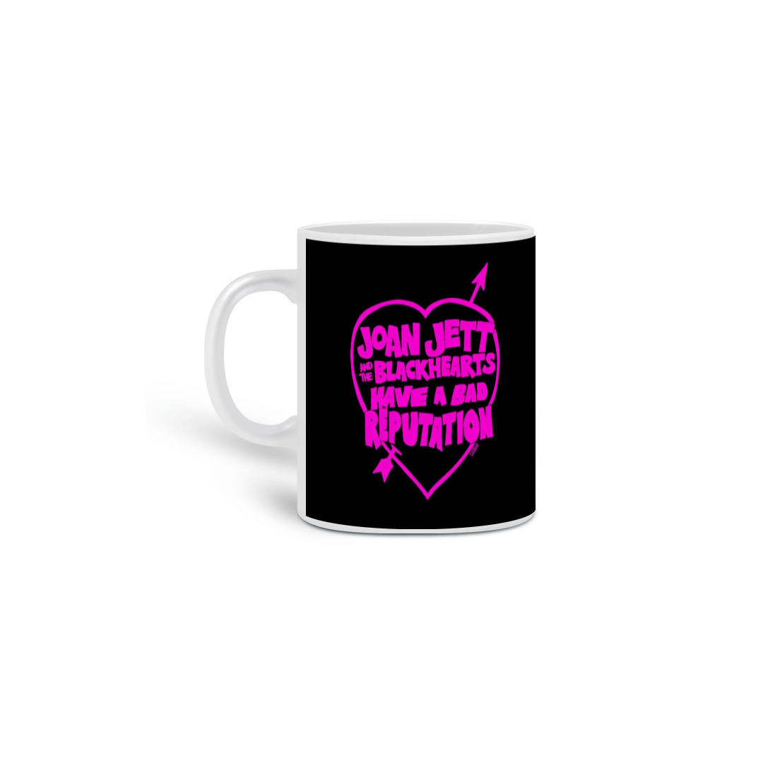 Nome do produto: Caneca Joan Jett Blackhearts
