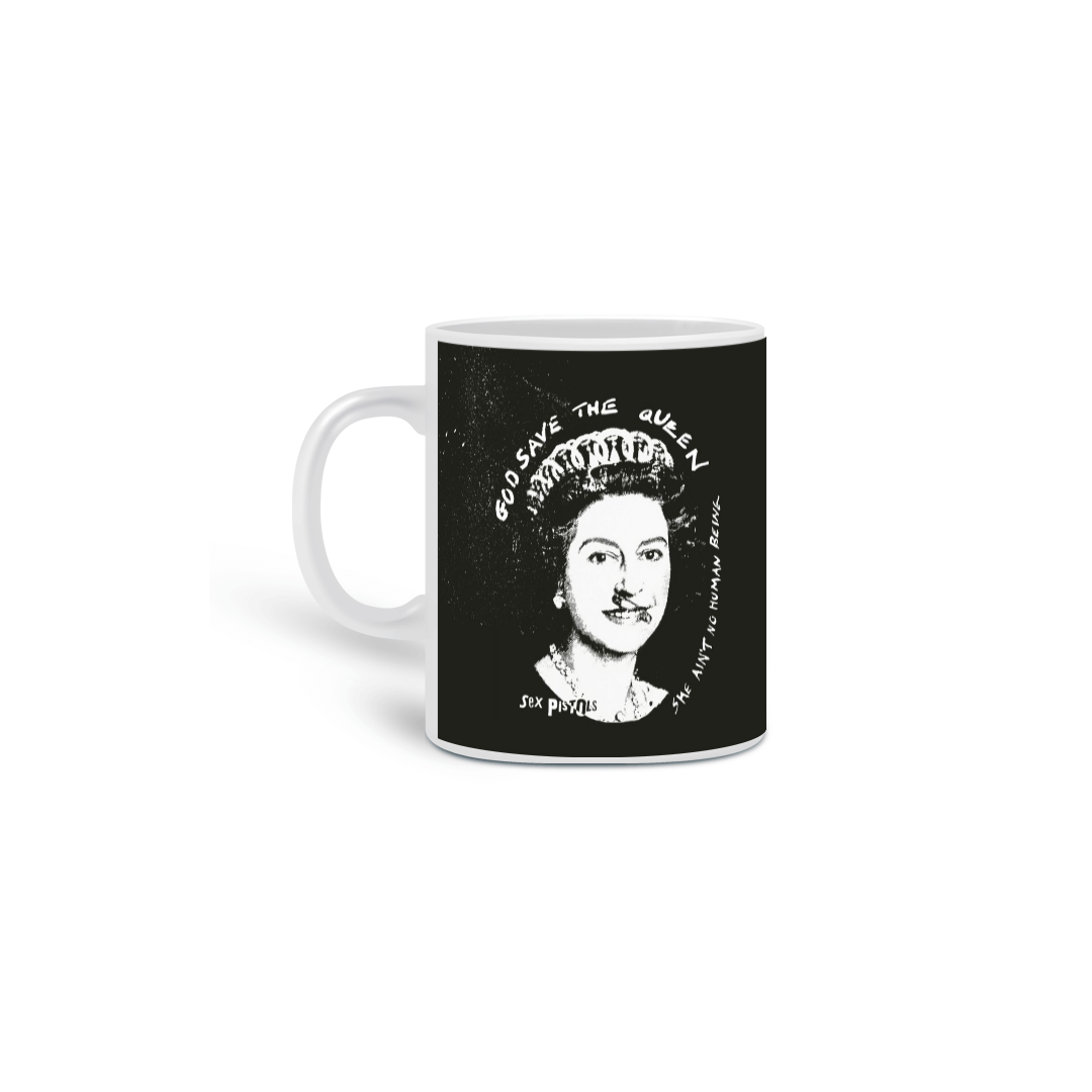 Nome do produto: Caneca God Save The Queen 