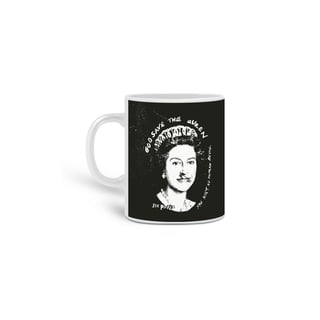 Caneca God Save The Queen 