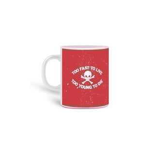 Caneca Too Fast Live Red 