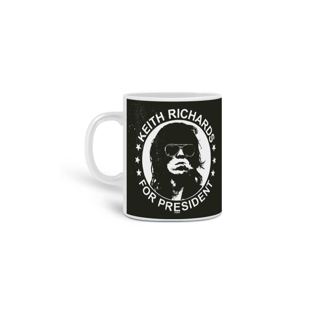Nome do produto: Caneca Keith Richards 