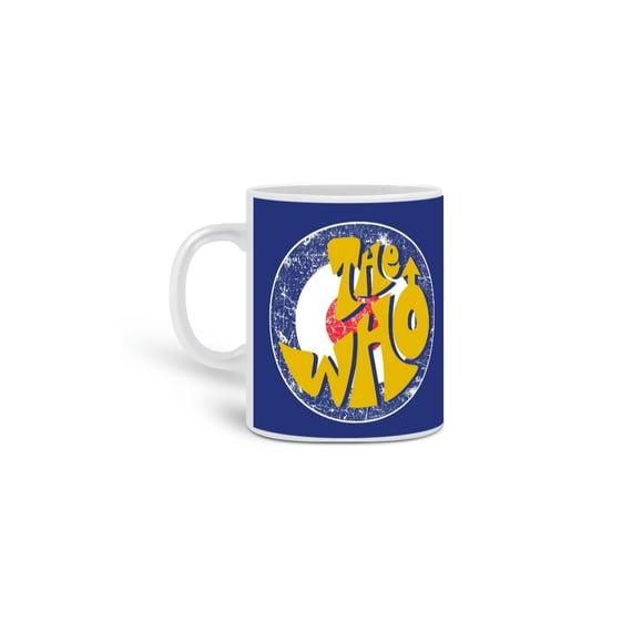 Caneca The Who Blue