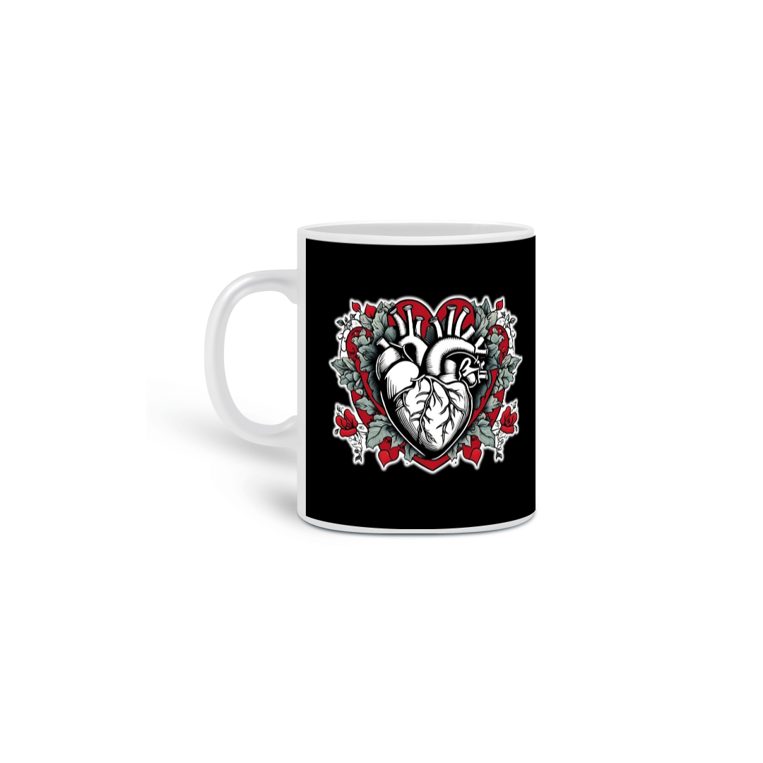 Nome do produto: Caneca Poison Heart 