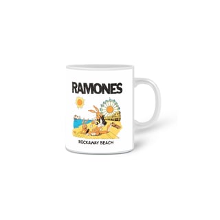 Nome do produto Caneca Ramones  Rockaway Beach