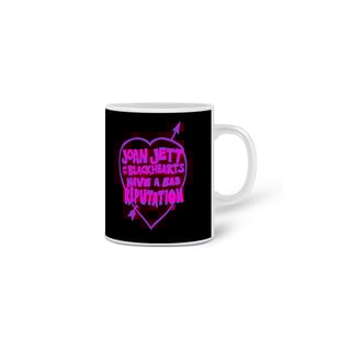 Nome do produto Caneca Joan Jett Blackhearts