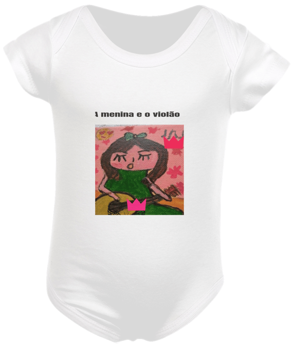 a menina e o violão