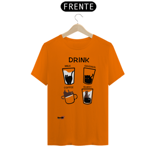 Nome do produto Camisa T-SHIRT QUALITY- COFFE CAT