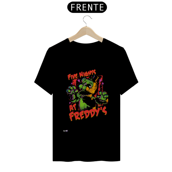 Camisa T-SHIRT QUALITY- Five Nights at Freddy's