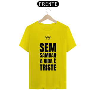 Nome do produto Camiseta Sem Sambar Negrosim