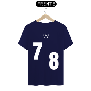 Nome do produto Camiseta 7 e 8 Negrosim