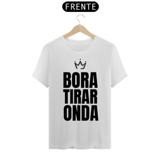 Nome do produto Camiseta Bora tirar Onda Negrosim